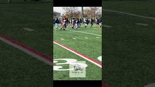 Demar w The Touchdown youth football elite statechampionship chicago touchdown nfl [upl. by Anaujahs]