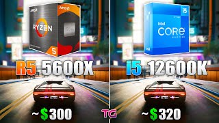 I5 12600k Vs Ryzen 7 5800x For Gaming [upl. by Zitella907]