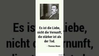 Thomas Mann Zitat [upl. by Nesline]