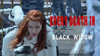 EVERY DEATH IN 176 Black Widow 2021 [upl. by Cassaundra192]