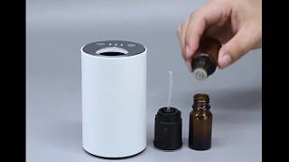 NC08 Diffuser No more water humidifier try a waterless wireless essential oil diffuser [upl. by Junko280]