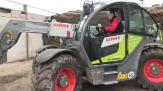 FARMERS GUARDIAN ON TEST Claas Scorpion Telehandler 7055 [upl. by Nicol]