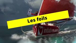 A quoi ça sert les foils des bateaux de course [upl. by Pulchia]