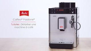 Machine à expresso automatique Passione®  Tutoriel Détartrer une machine à café [upl. by Nemlaz]