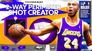 Creating the Ultimate 2Way Perimeter Shot Creator Build in NBA 2K24 [upl. by Nakeber]