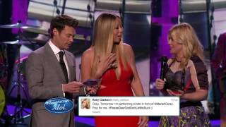 Kelly Clarkson LOVES Mariah Carey American Idol [upl. by Gschu]