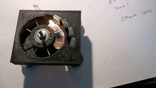 Thermomagnetic Motor R3 Test 1 [upl. by Sky]