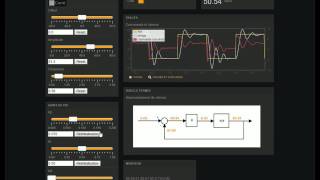 Interface MyViz pour lasservissement de vitesse dun moteur à courant continu [upl. by Enyawd]