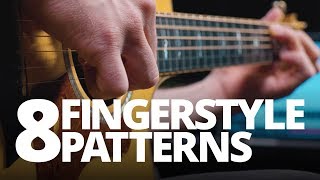 8 Fingerstyle Patterns You Must Know [upl. by Terzas]