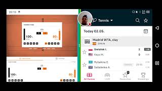 LIVE TENNIS WTA1000 mmopen  12 FINALS ARYNA SABALENKA vs Elena Rybakina Kaz 02052024 [upl. by Babby]