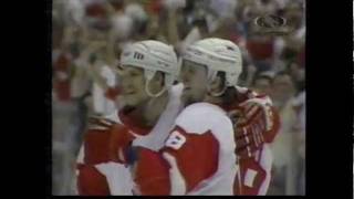 1998 Playoffs Dal  Det  Game 4 Highlights CBC [upl. by Sakhuja]