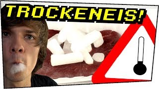 TROCKENEIS vs FLEISCH Die Gefahren von Trockeneis  Gefährliche Experimente 99 [upl. by Lifton128]