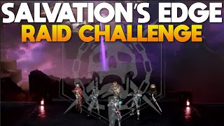 Destiny 2  SALVATIONS EDGE WORLDS FIRST RACE Final Shape Day One Raid Challenge [upl. by Anhej]