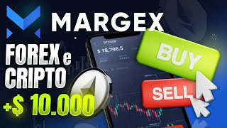 Como operar FOREX e CRIPTO facilmente🤑Margex review completo [upl. by Gwenny]