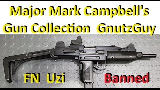 Repost FN Uzi SMG Major Mark Campbells Gun Collection Banned in Canada [upl. by Tews]