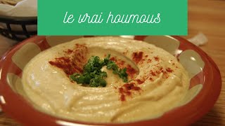 la vraie recette du houmous [upl. by Arerrac512]