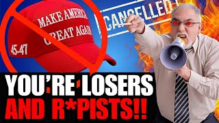 DRAMA California Teachers Meltdown Over Students MAGA Hat Caught on Video [upl. by Tien]