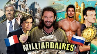 MILLIARDAIRES FRANÇAIS VS RUSSES [upl. by Sup]