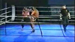 Yousef Yaqoub vs Franek Lukanowski IKBF 2001 Kickboxen [upl. by Kerri941]