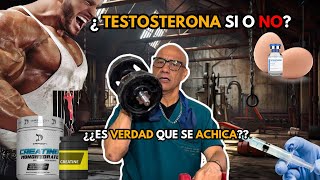 Testosterona SI o NO👀👀  Hablemos de Testosterona💪🏼💪🏼💪🏼 gym gymtip gymbro [upl. by Girvin472]