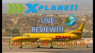 LEARN ABOUT METROLINER III  XPLANE 11 LIVE REVIEW [upl. by Llerdna695]