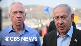 Benjamin Netanyahu fires Israels defense minister Yoav Gallant [upl. by Nadruoj584]