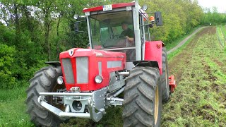 Bär vs Hirsch  Schlüter 1250  JD 7920 im Weinberg SOUND [upl. by Assen148]