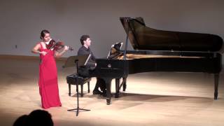 Violin Sonata in G mvt 3 by Brahms [upl. by Pepe]