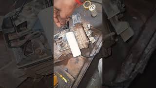 How to capacitor connection in water pump motor motor shorts capacitor [upl. by Schalles]