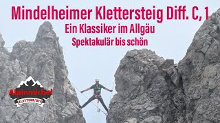 Mindelheimer Klettersteig Diff C1 im Kleinwalsertal [upl. by Tomlin]