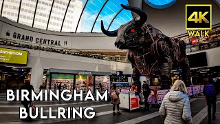 Birminghams New street Station amp Bullring Mall 4k [upl. by Giarg845]