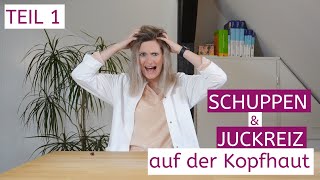 4K Schuppen und Juckreiz auf der Kopfhaut – Teil 1  fettige Schuppung  Ursachen  Therapie [upl. by Sirmons]