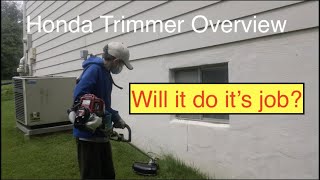 Honda HHT25S Trimmer Overview [upl. by Gimble]