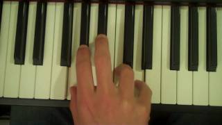 How To Play a Gsus4 Chord on Piano [upl. by Phip]