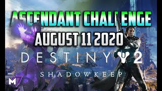 Ascendant Challenge August 11 2020 Solo Guide  Destiny 2  Corrupted Eggs amp Lore Location [upl. by Tomasina284]