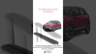 Opel Crossland 2017 üzeri Yan Basamak  Ateş Aksesuar  TEL 08503082580 [upl. by Carolin]