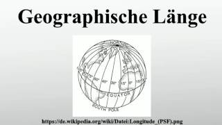 Geographische Länge [upl. by Asilec]