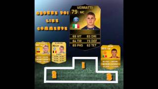 FUT 14  Concours PS3  200 Likes  Verrati IF  Schurrle  Nani [upl. by Lehcer]