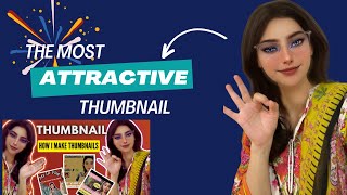 How I make Thumbnails For YouTube Channel  Thumbnails From Mobile  Easiest Way to make Thumbnail [upl. by Cairistiona36]