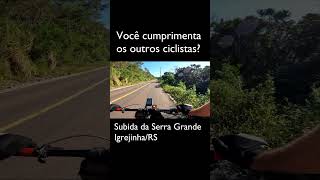 Você cumprimenta os outros ciclistas Pedal em IgrejinhaRS mtb ciclismo bicicleta shorts [upl. by Nidak567]