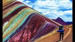 La montaña Vinicunca o arcoíris Cusco  Atractivo turístico [upl. by Vil]