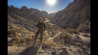 Joshua Tree National Park Hiking  Coxcomb Mountains  3 Day Backpacking Trip December 2016 [upl. by Atiuqrahs]