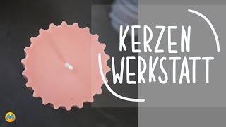 Kerzenwerkstatt  Welches Wachs für Kerzen gibt es Erklärung Kerzenherstellung [upl. by Apurk]