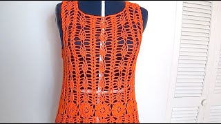 BLUSA MANDARINA Tejida a Crochet paso a paso [upl. by Diva]