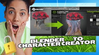 character creator 4 tutorial for beginners in hindi  Blender to Character Creator 4 [upl. by Packer860]