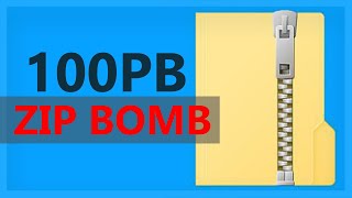 100PB Zip Bomb VS Windows PC Shorts [upl. by Podvin884]