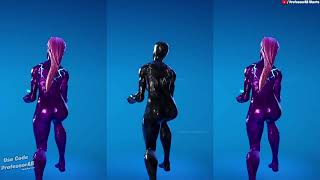 Fortnite Back On 74 Emote She Venom vs Agony Thicc 🍑😜😍 [upl. by Evey]