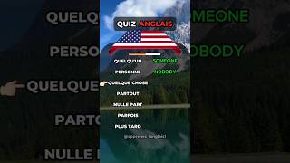 quotQUIZ ANGLAIS ✨🇺🇲 7 MOTS TRÈS UTILISÉS EN ANGLAIS apprendreanglais english quiz anglais [upl. by Areip730]