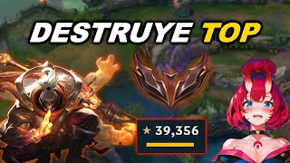 ¡DESTRUYE BRONCE jugando TOP  DIDÁCTICA FÁCIL JAX [upl. by Lorac]