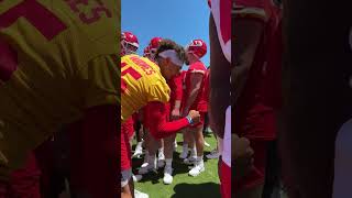 We had a special visitor at practice ❤️ shorts chiefs otas practice nfl [upl. by Sayers]